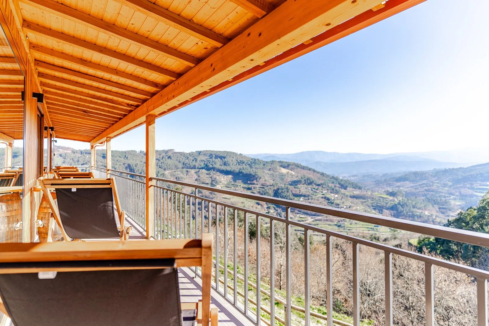 Mountain view from the terrace at Casa do Sol